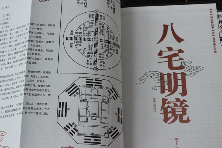 正版八宅明鏡書籍八宅派風水書籍楊筠松著箸冠道人八宅風水包郵